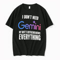Officials I Dont Need Gemini My Wifes Boyfriend Knows Everything Tee Premium T Shirt