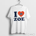 Officials I Heart Zoe Slaughter Auburn Volleyball T Shirt