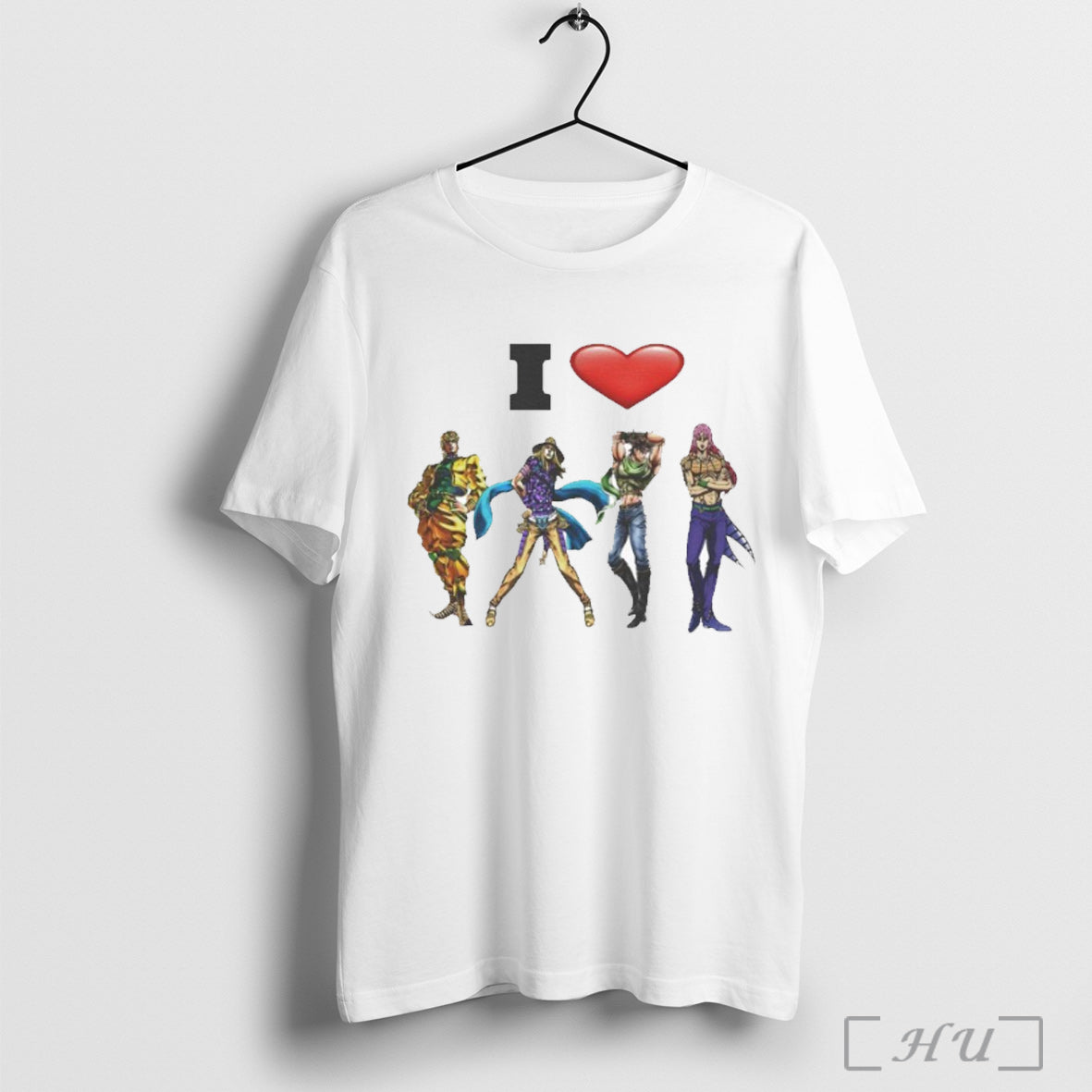 Officials I Love Jojos Bizarre Adventure T Shirt