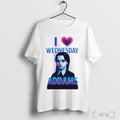 Officials I Love Wednesday Addams T Shirt