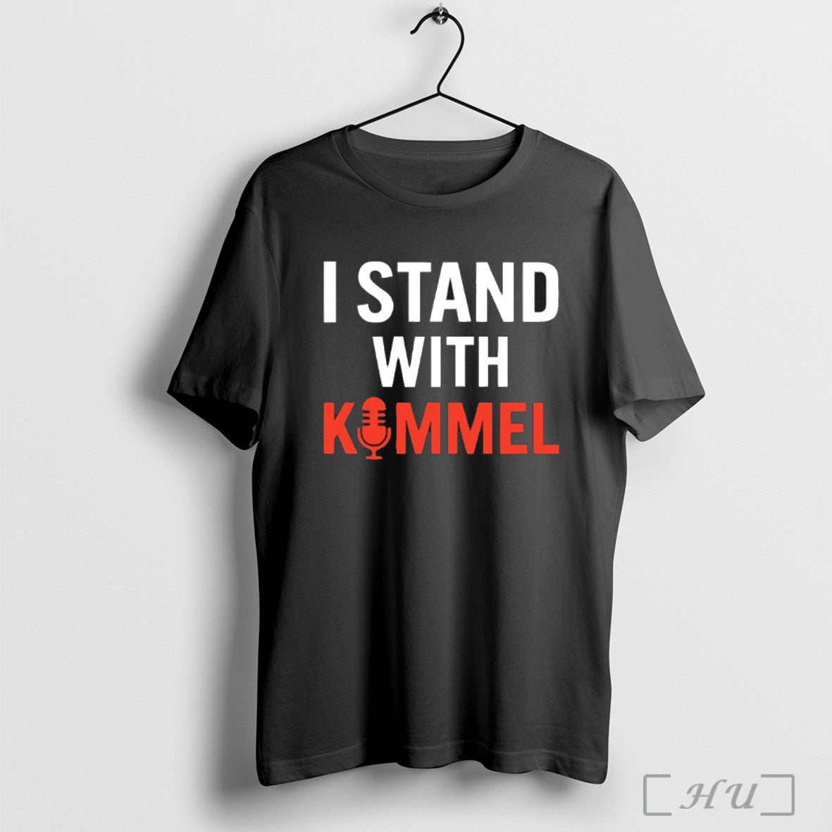 Officials I Stand With Jimmy Kimmel Microphone T Shirt
