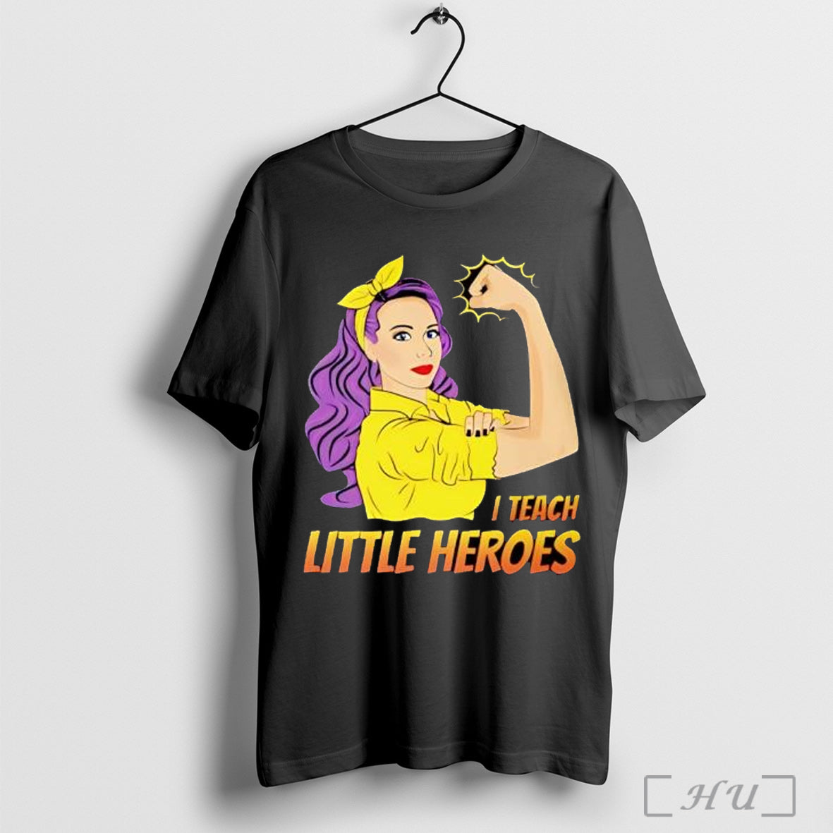 Officials I Teach Little Heroes Strong Girl T Shirt