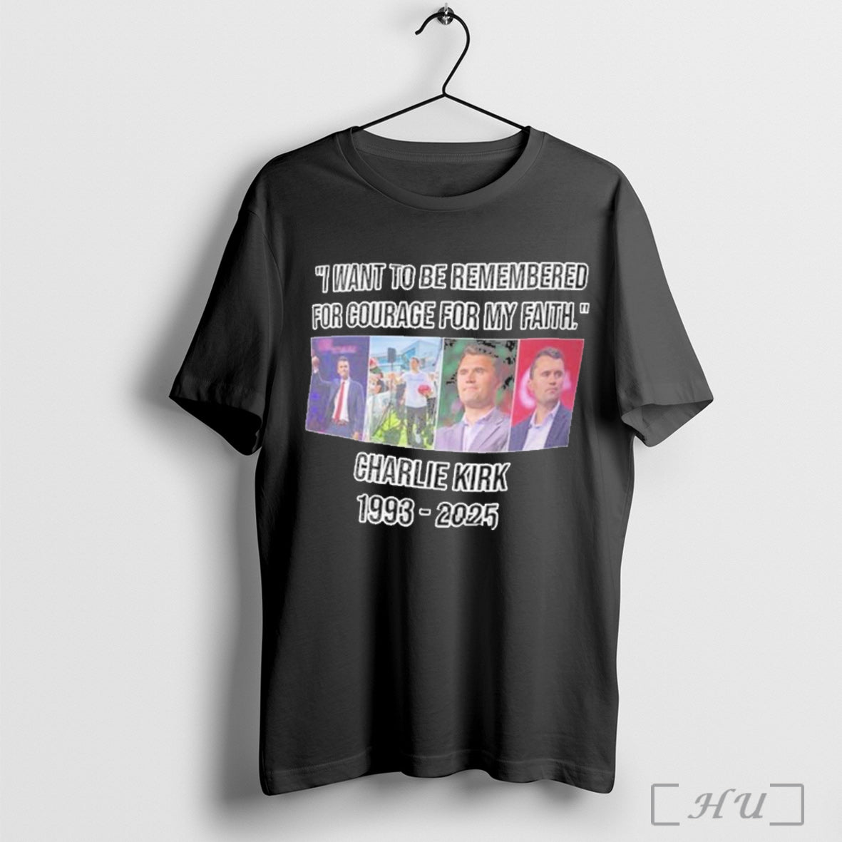 Officials I Want To Be Remembered Charlie Kirk 1993 2025 T Shirt