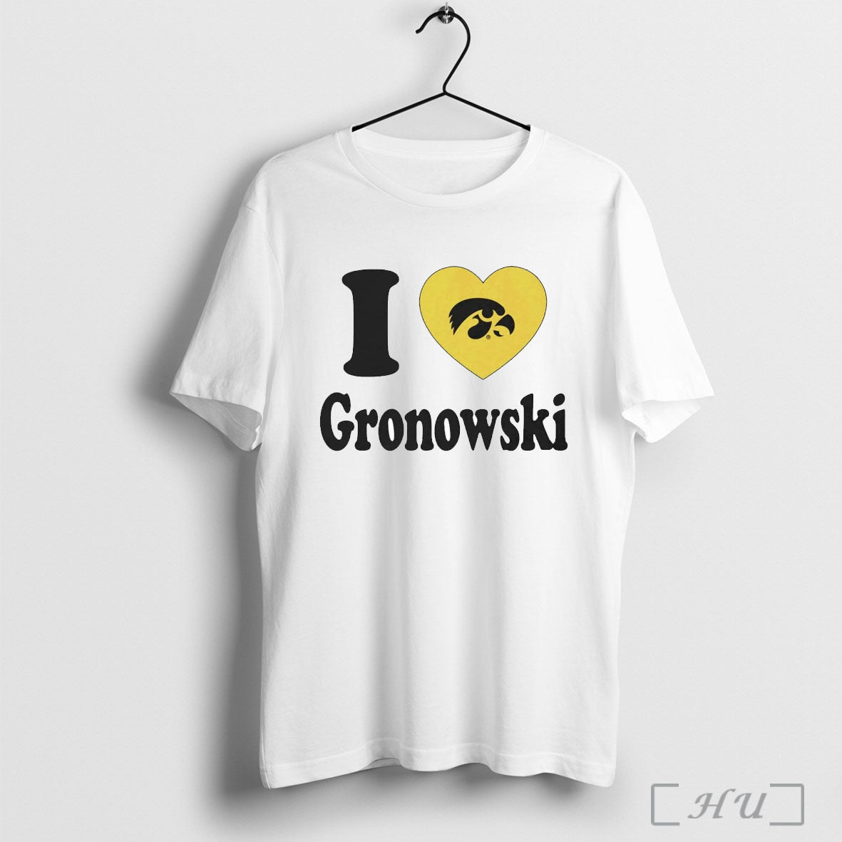 Officials I Love Mark Gronowski Iowa Hawkeyes T Shirt