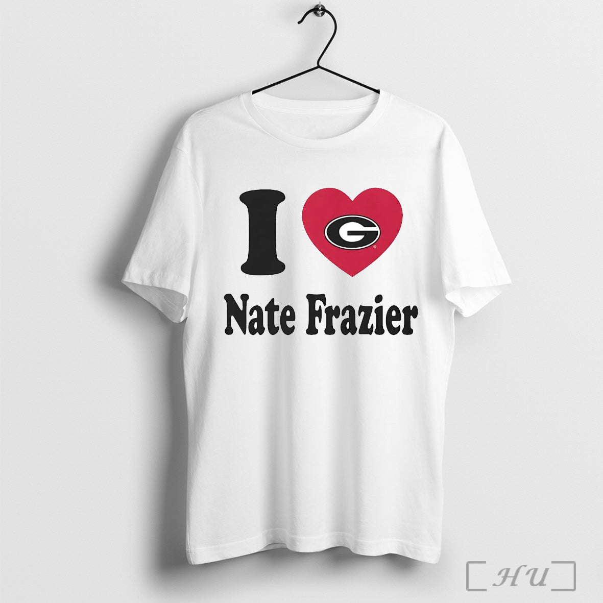 Officials I Love Nate Frazier Georgia Bulldogs T Shirt