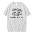 Officials I Love My Girlfriend And My Girlfriend Loves Harry Tee T Shirt Sweater