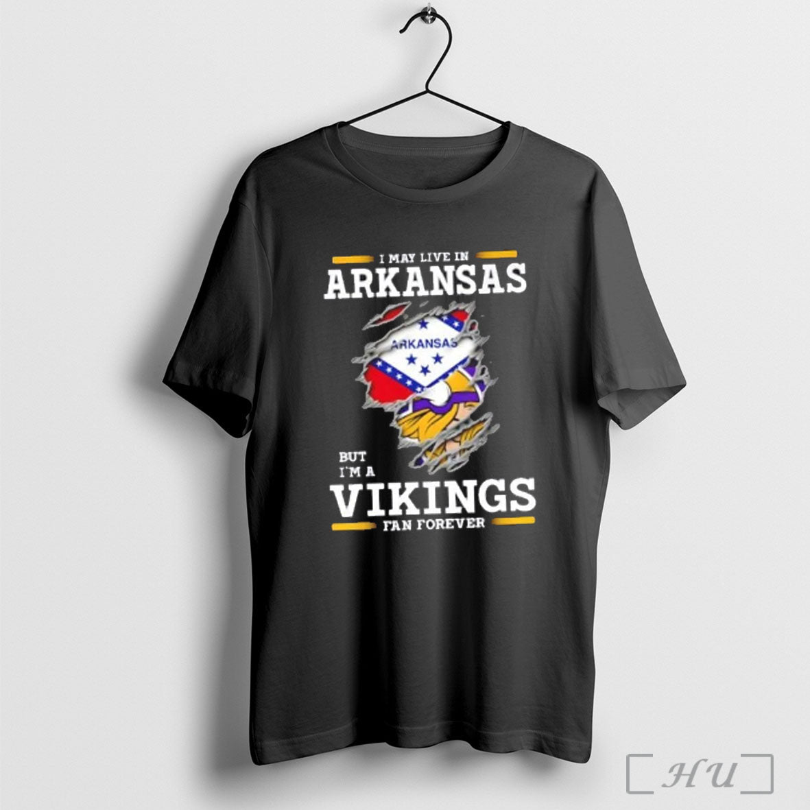 Officials I May Live In Arkansas But Im A Minnesota Vikings Fan Forever