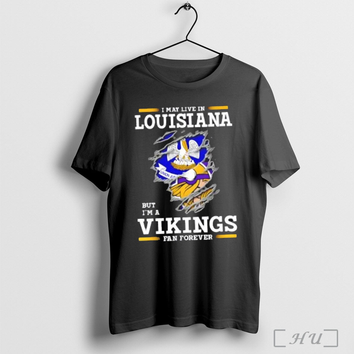 Officials I May Live In Louisiana But Im A Minnesota Vikings Fan Forever