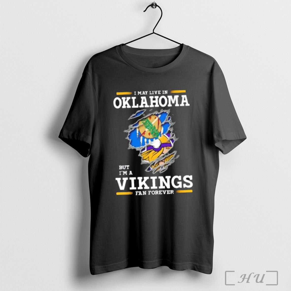 Officials I May Live In Oklahoma But Im A Minnesota Vikings Fan Forever