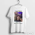 Officials I Was Here When The Zouis Selfie Dropped Photo T Shirt