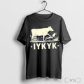 Officials Iykyk Kicking Bucket Cow T Shirt