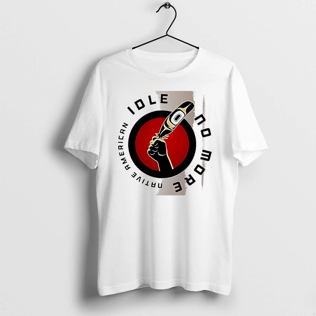 Officials Idle No More White Premium T Shirt