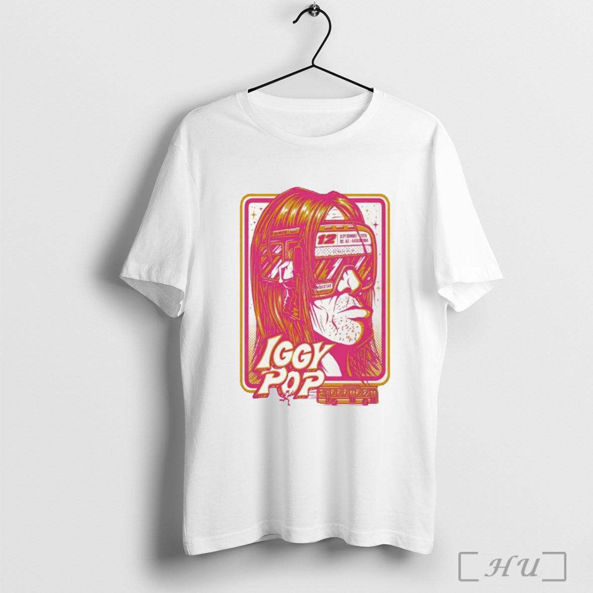 Officials Iggy Pop At Movistar Arena On Sep 12 2025 T Shirt