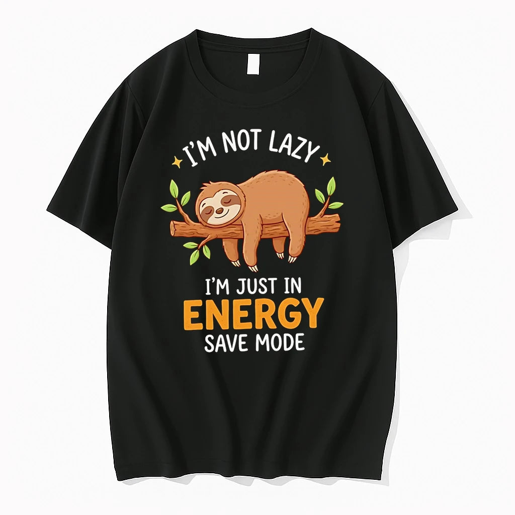 Officials Im Not Lazy Im Just In Energy Save Mode Sloth Premium T Shirt
