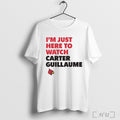 Officials Im Just Here To Watch Carter Guillaume T Shirt