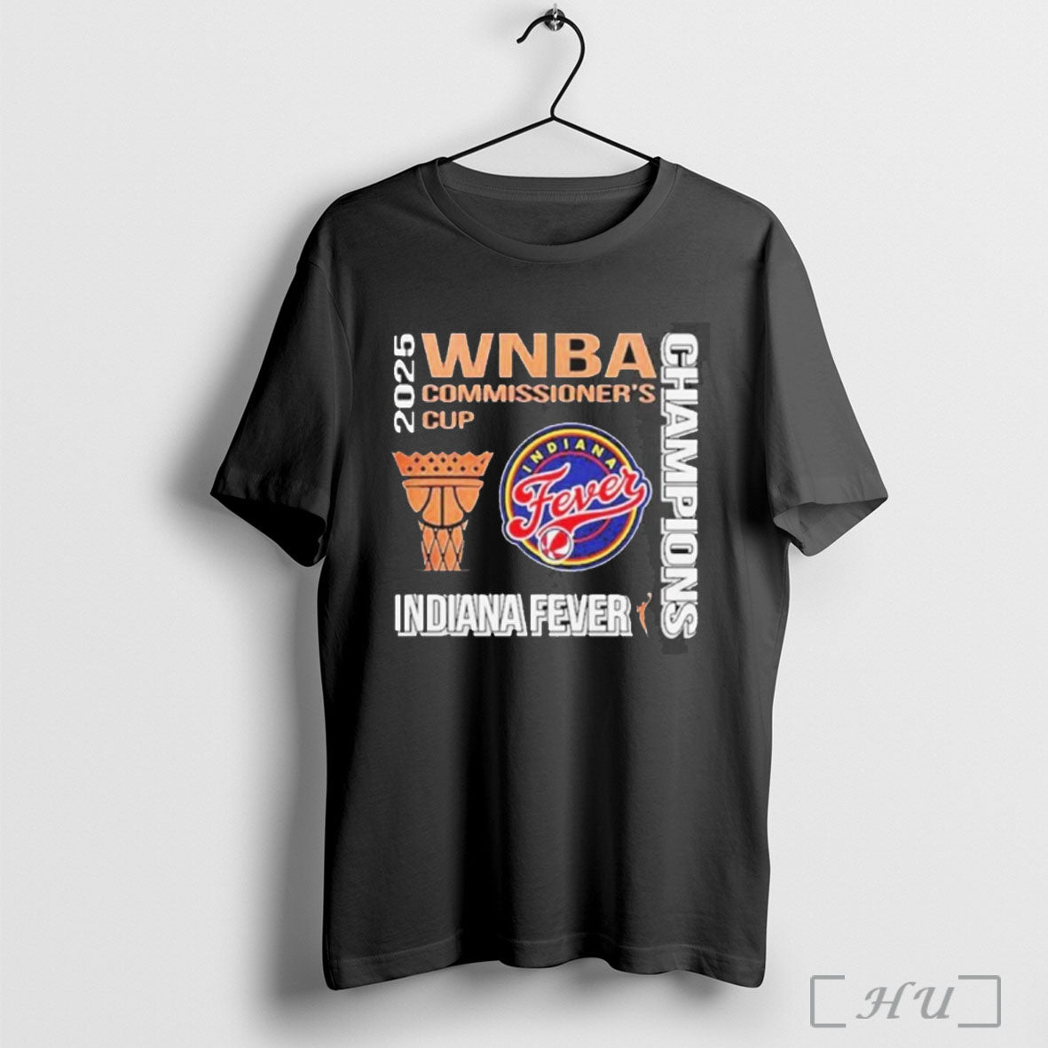 Officials Indiana Fever Commissioners Cup Champions 2025 Premium T Shirt