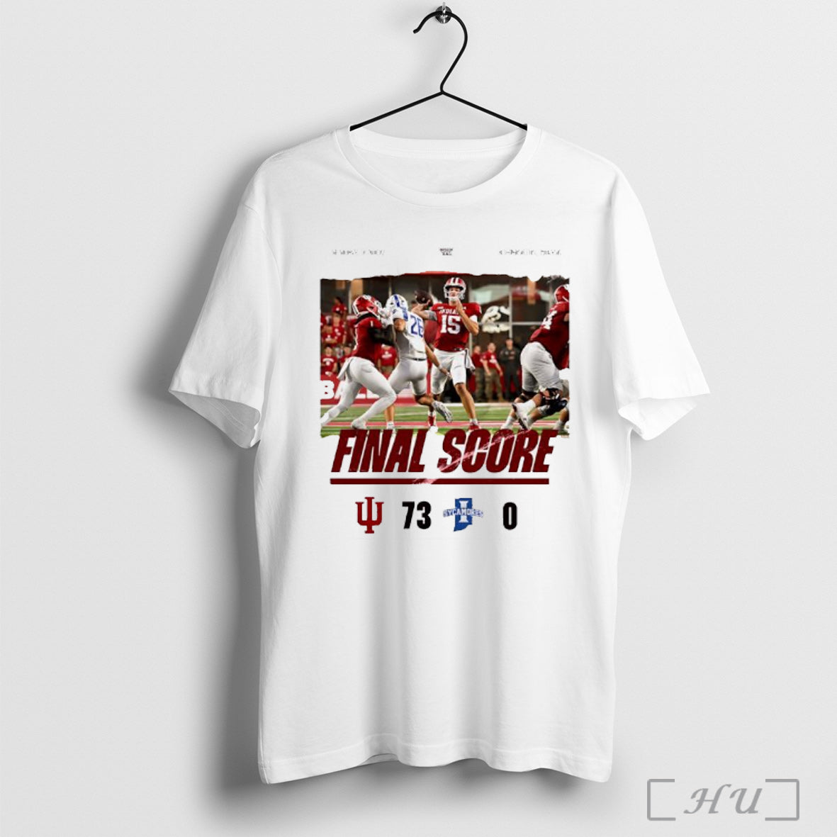 Officials Indiana Vs Indiana State Final Score T Shirt