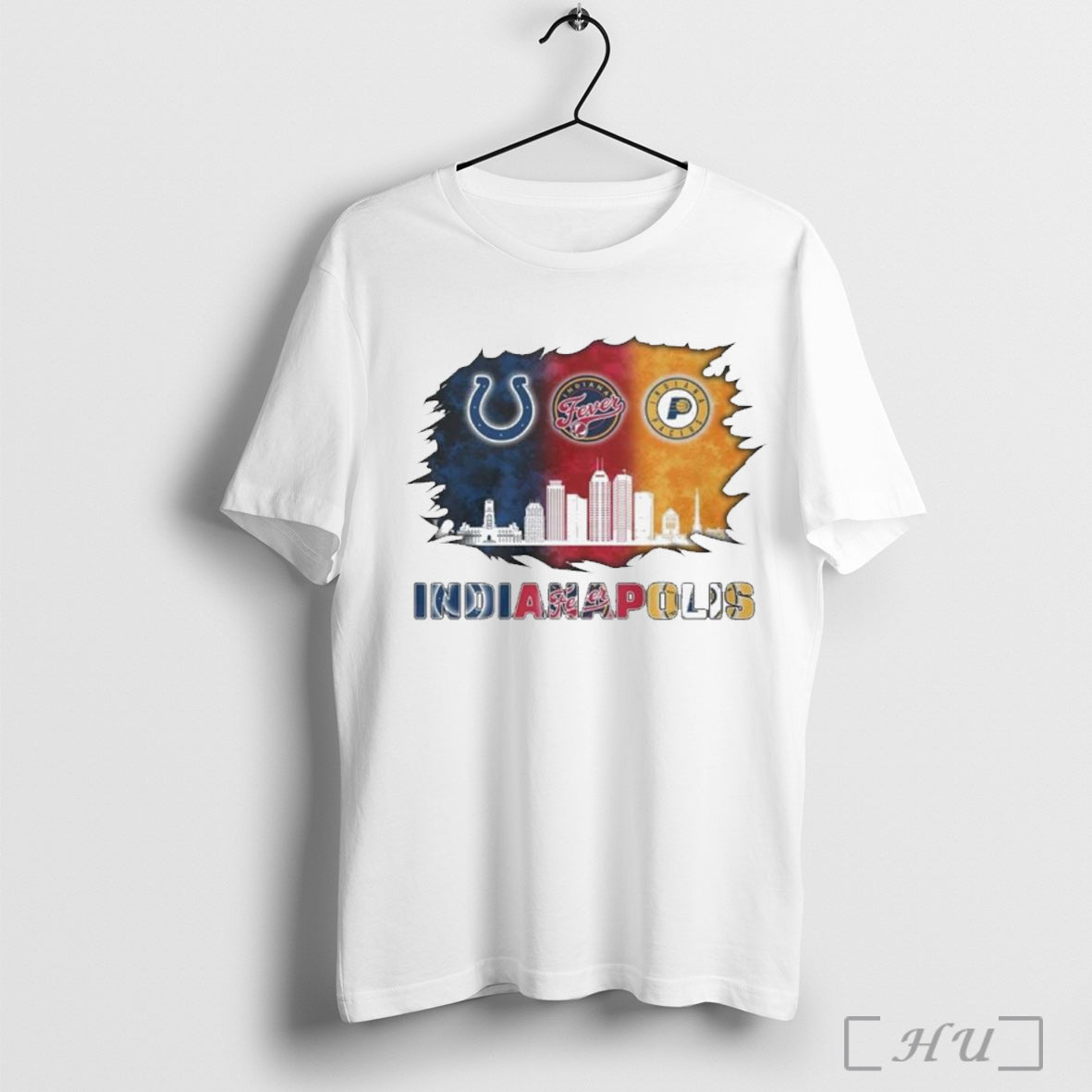 Officials Indianapolis Sport Team Colts Fever And Pacers Logo 2025 T Shirt