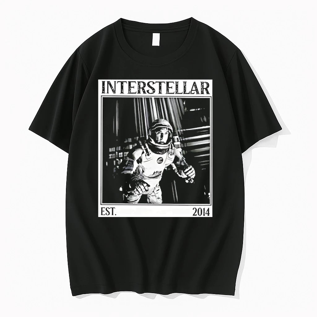 Officials Interstellar Movie Est 2014 Matthew Mcconaughey Premium T Shirt