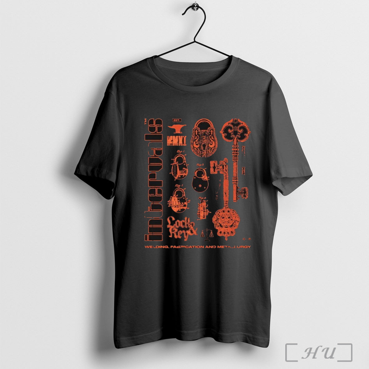 Officials Intervals Lock And Key Welding Fabrication And Metallurgy T Shirt