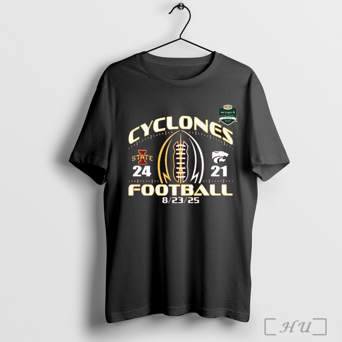 Officials Iowa State Cyclones Beat Kansas State Score 24 21 Dublin Ireland T Shirt