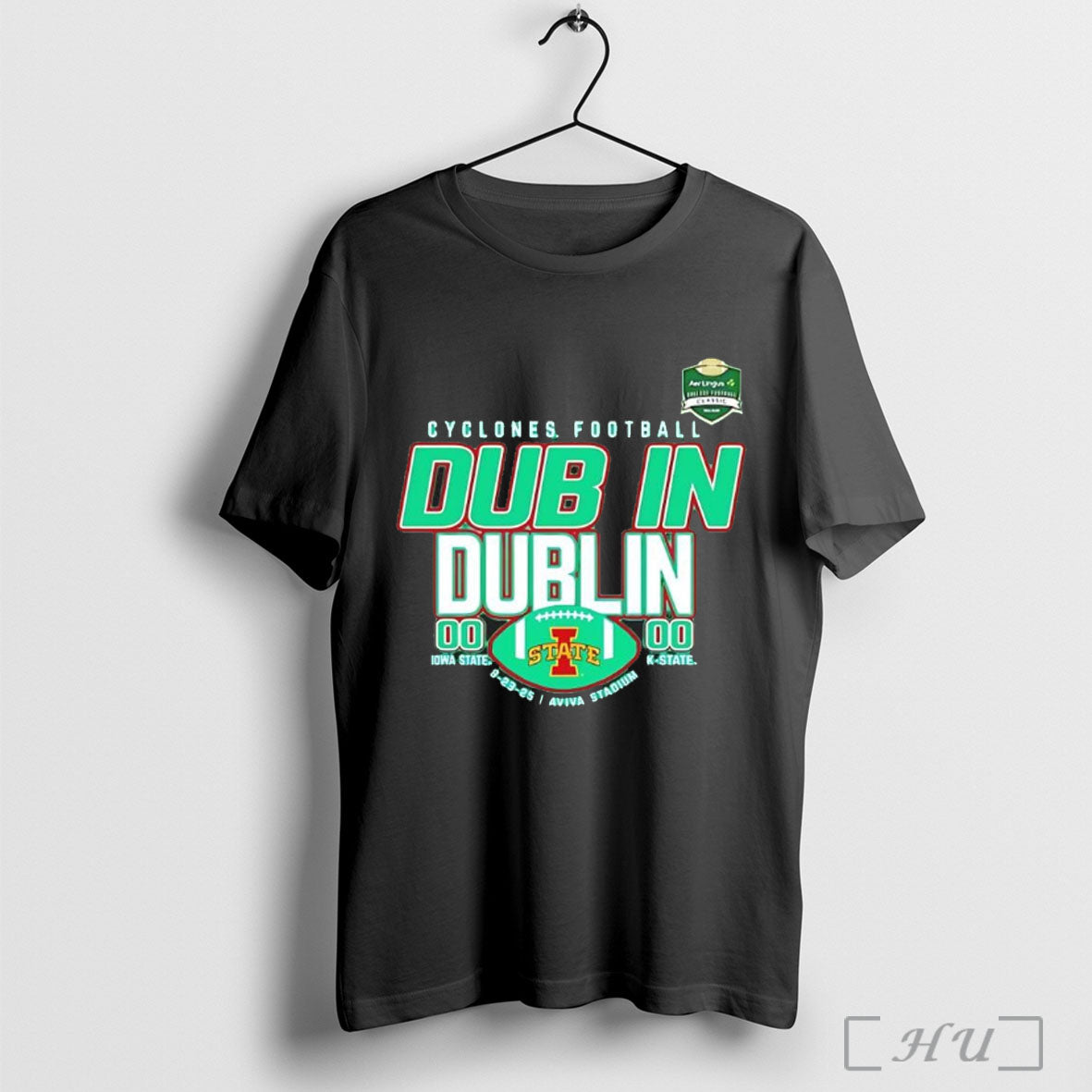 Officials Iowa State Cyclones Football Dub In Dublin Score T Shirt