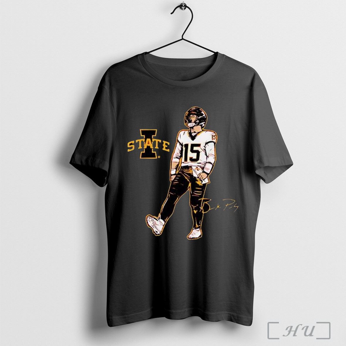 Officials Iowa State Football Brock Purdy Superstar Pose Signature Style T Shirt