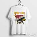 Officials Iowa State Vs Iowa Football House Divided Gameday T Shirt