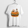 Officials Is Bob Belcher Bisexuals Hamburger Funny Cartoon T Shirt