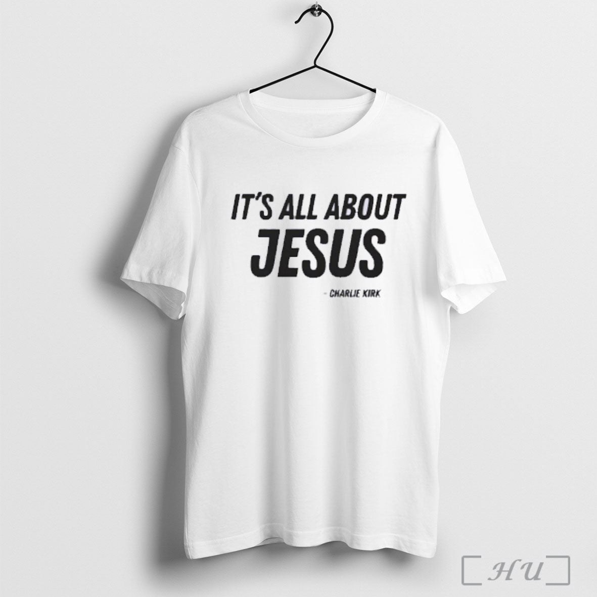 Officials Its All About Jesus Stand With Charlie Kirk Support Shirt T Shirt