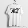 Officials Its All About Jesus Stand With Charlie Kirk Support T Shirt