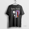 Officials Jack Skellington And Sally Painajainen Ennen Joulua Together Forever Tee Shirt Sweater