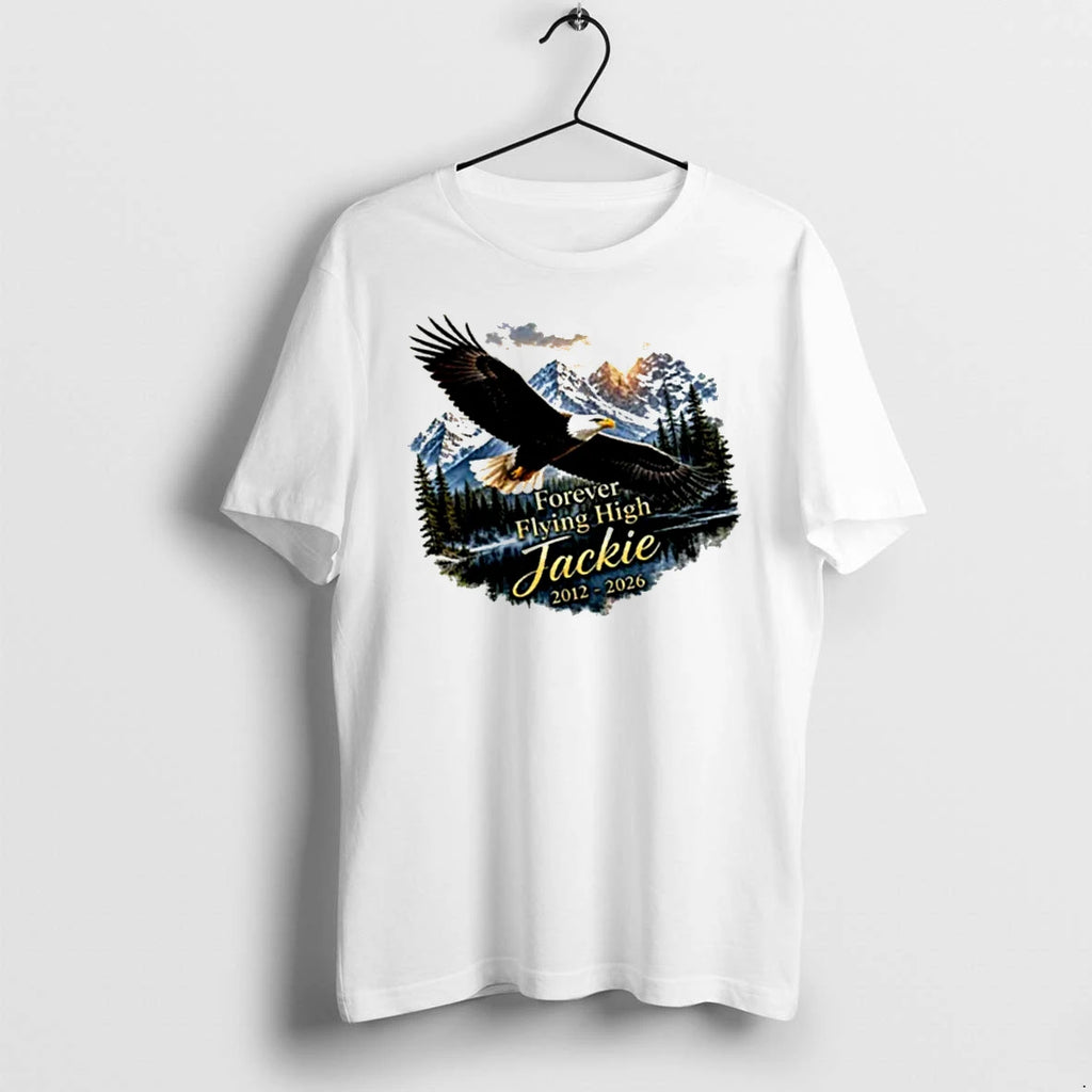 Officials Jackie Bald Eagle Memorial Forever Flying High 2012 2026 T Shirt Sweater