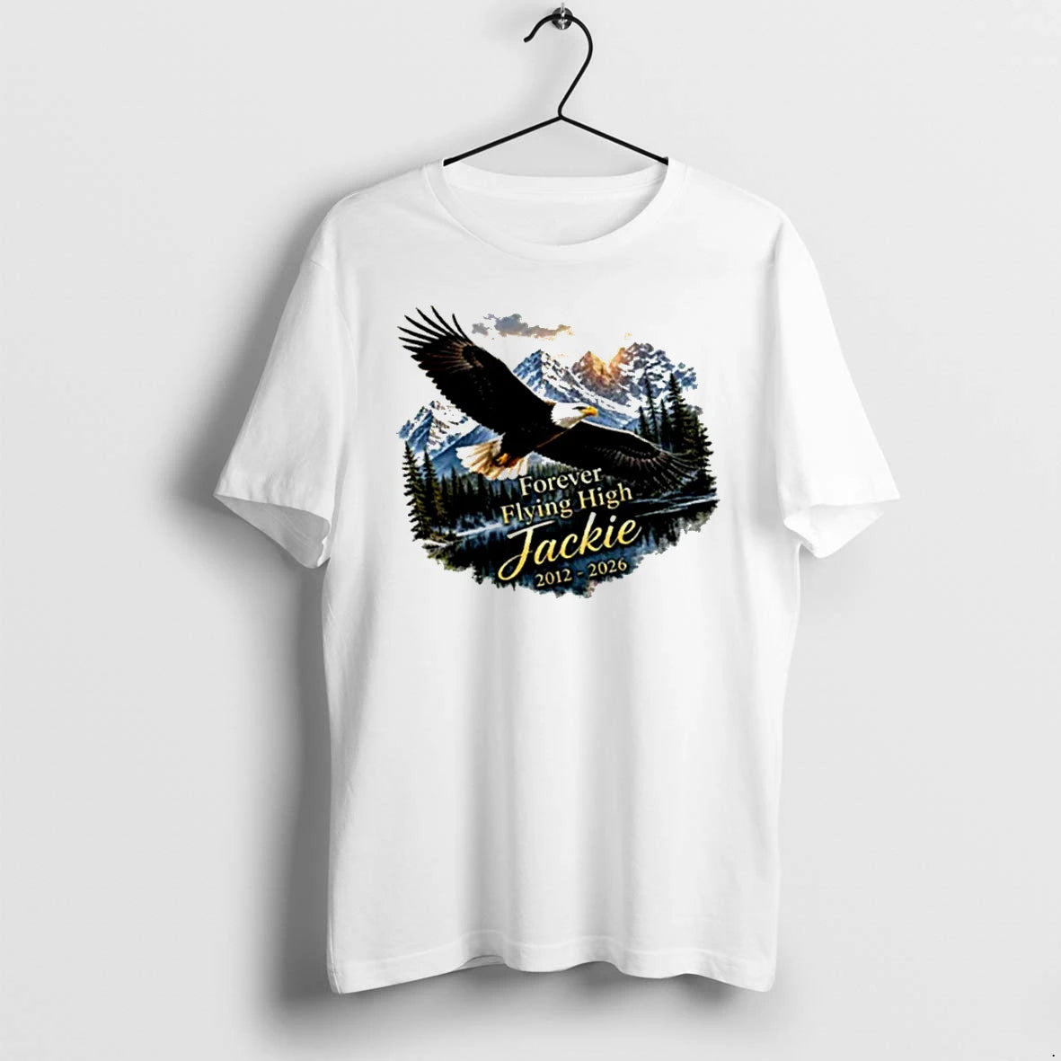 Officials Jackie Bald Eagle Memorial Forever Flying High 2012 2026 T Shirt Sweater
