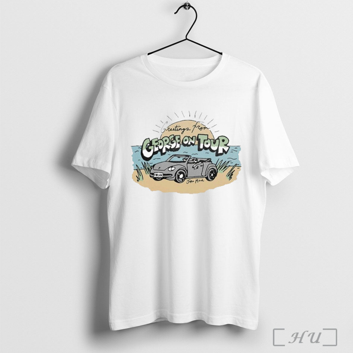 Officials Jake Minch Greetings From George On Tour 2025 Beach T Shirt