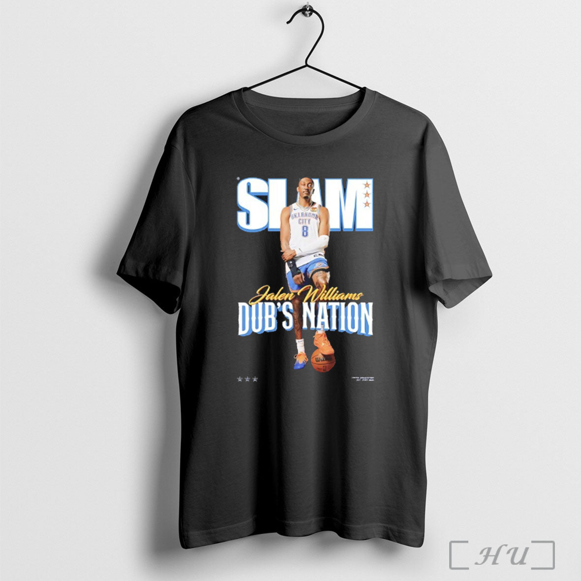 Officials Jalen Williams Dubs Nation Slam Okc Thunder T Shirt