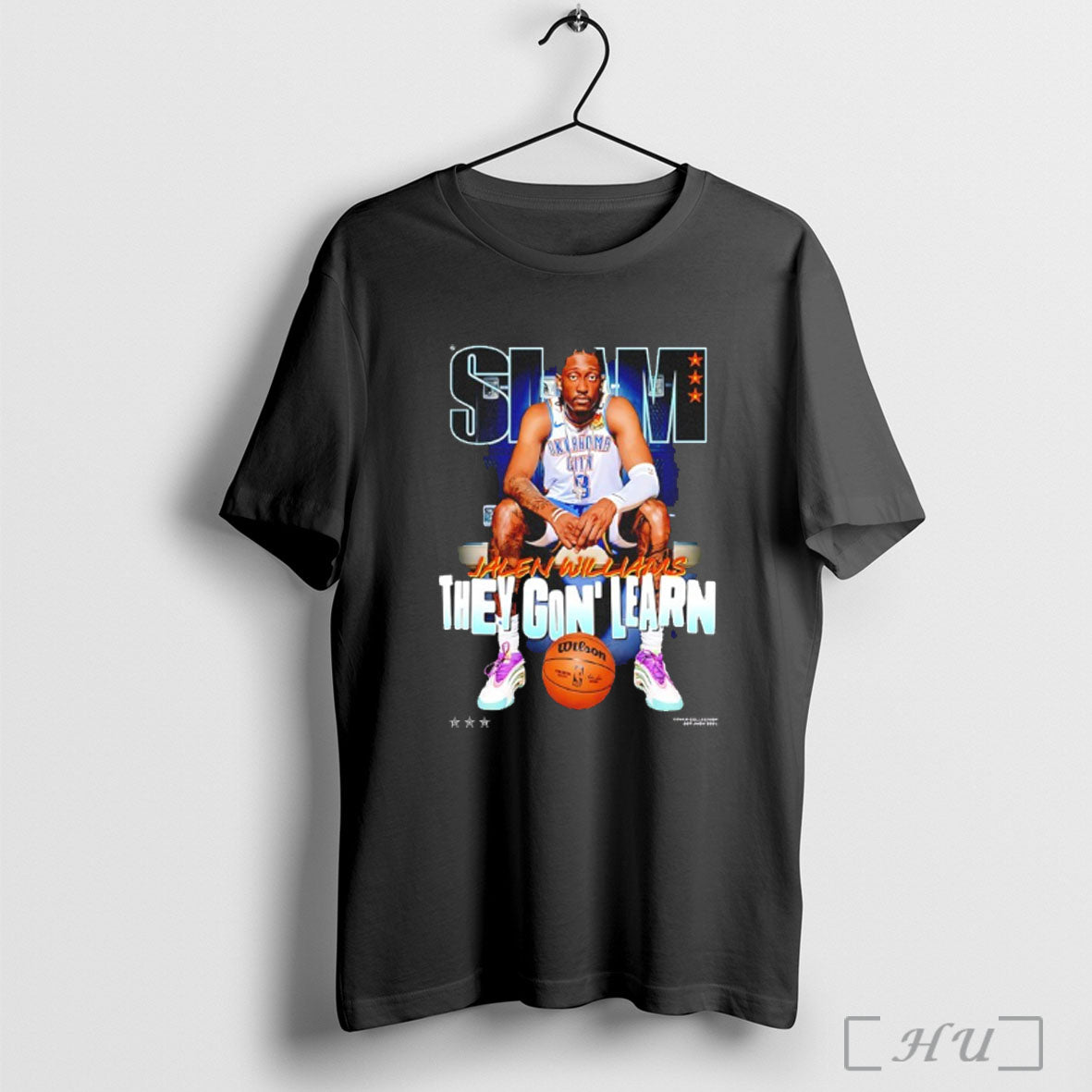 Officials Jalen Williams They Gon Learn Oklahoma City Thunder Slam T Shirt