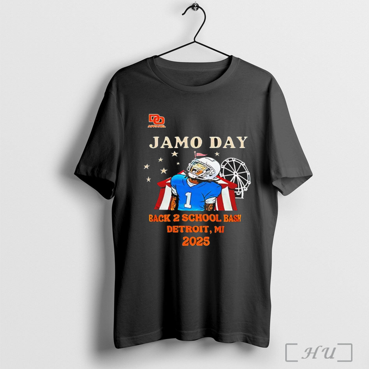 Officials Jameson Williams Lions Jamo Day Back 2 School Bash 2025 T Shirt