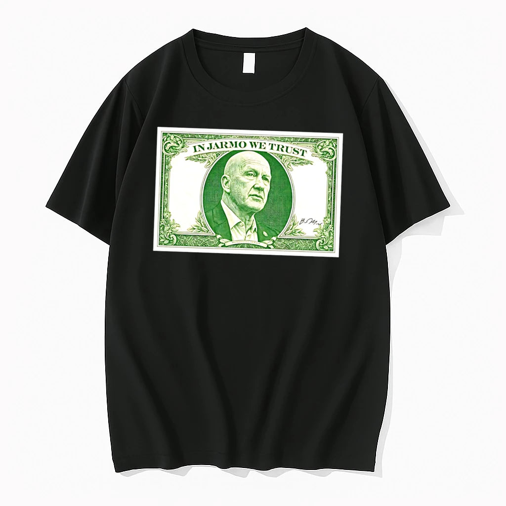 Officials Jarmo Buffalo Hockey In Jarmo We Trust Money Tee T Shirt Sweater