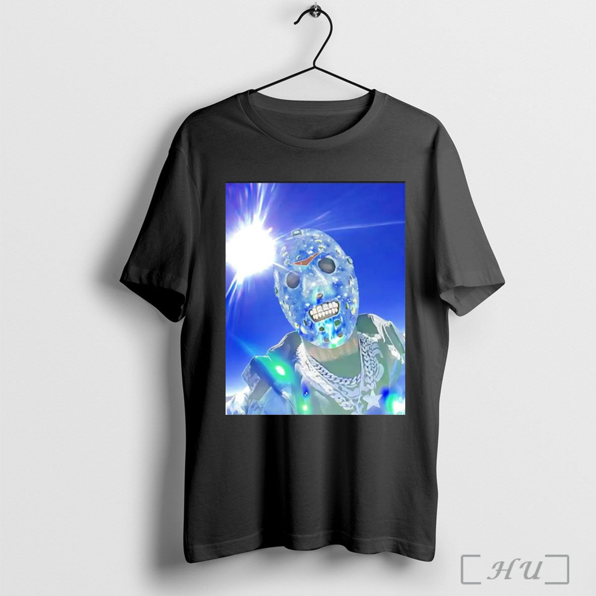 Officials Jason Voorhees Smile Twinkle Retro Street Style Halloween Character T Shirt