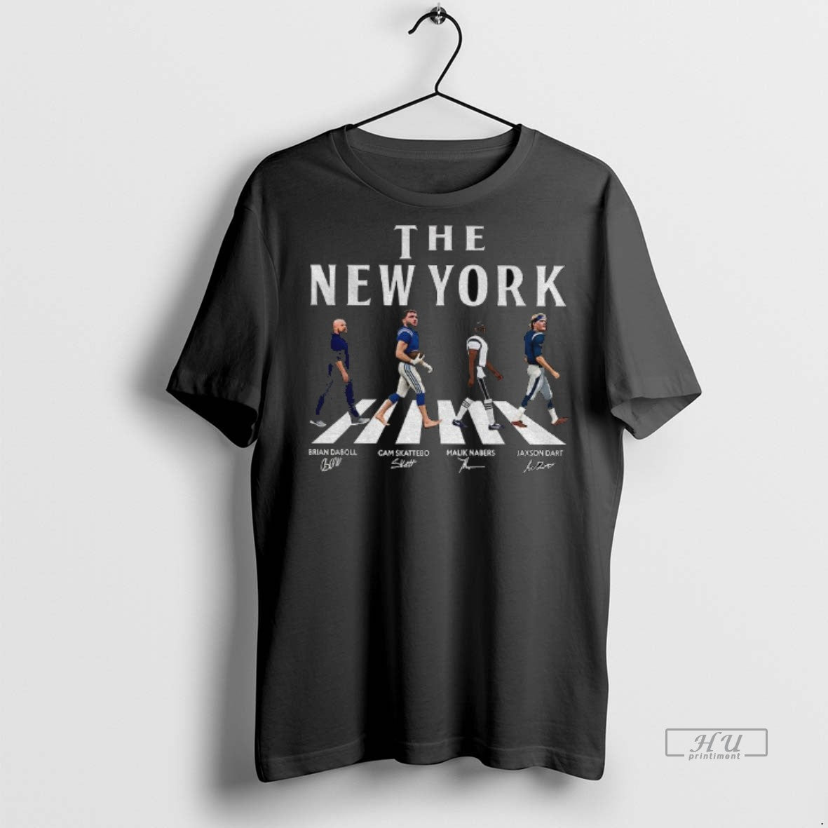 Officials Jaxson Dart Malik Nabers Cam Skattebo Brian Daboll The New York Giants Abbey Road