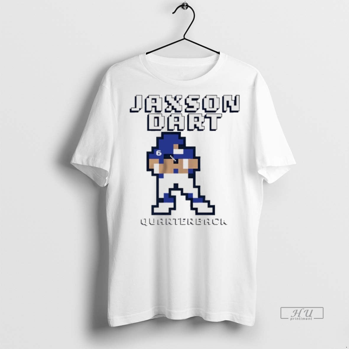 Officials Jaxson Dart New York Giants Quarterback Retro Baller Tee Shirt Sweater
