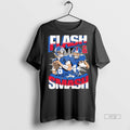 Officials Jaxson Dart And Cam Skattebo Flash And Smash New York Giants Tee Shirt Sweater