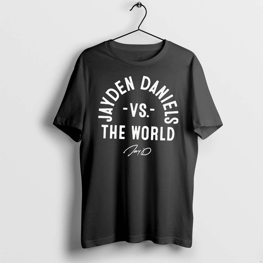 Officials Jay D Jayden Daniels Vs The World Black Premium T Shirt