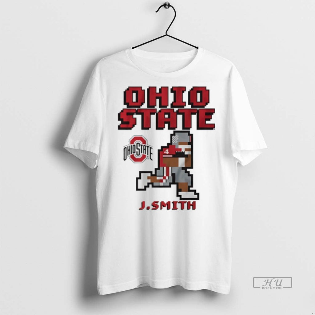 Officials Jeremiah Smith Ohio State Football Retro Baller Tee Shirt Sweater