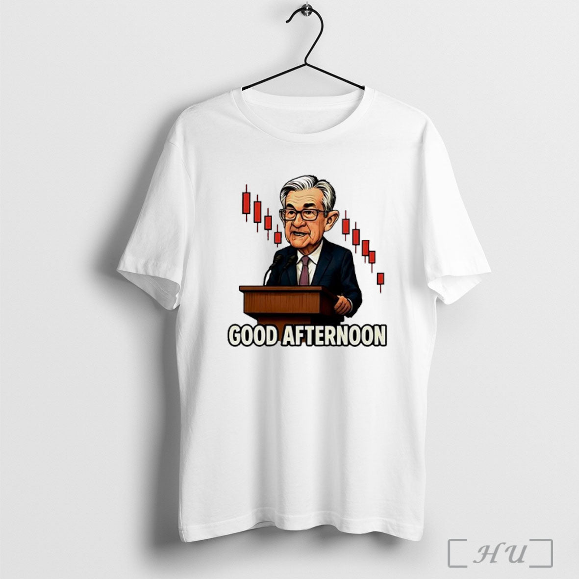 Officials Jerome Powell Fed Good Afternoon Sarcastic T Shirt