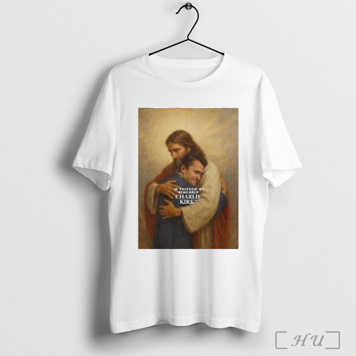 Officials Jesus Hug Charlie Kirk In Freedom We Remember T Shirt