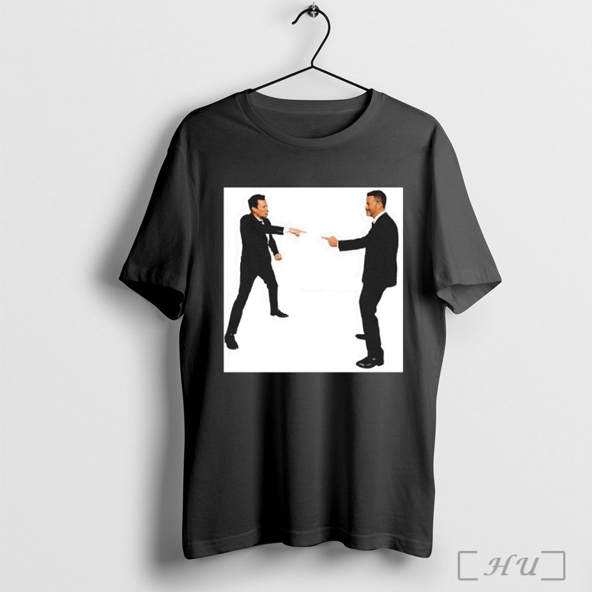 Officials Jimmy Fallon And Kimmel Spiderman Meme Funny T Shirt