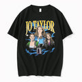 Officials Jo Taylor With Collage Of Character Scenes And Luggage Premium T Shirt