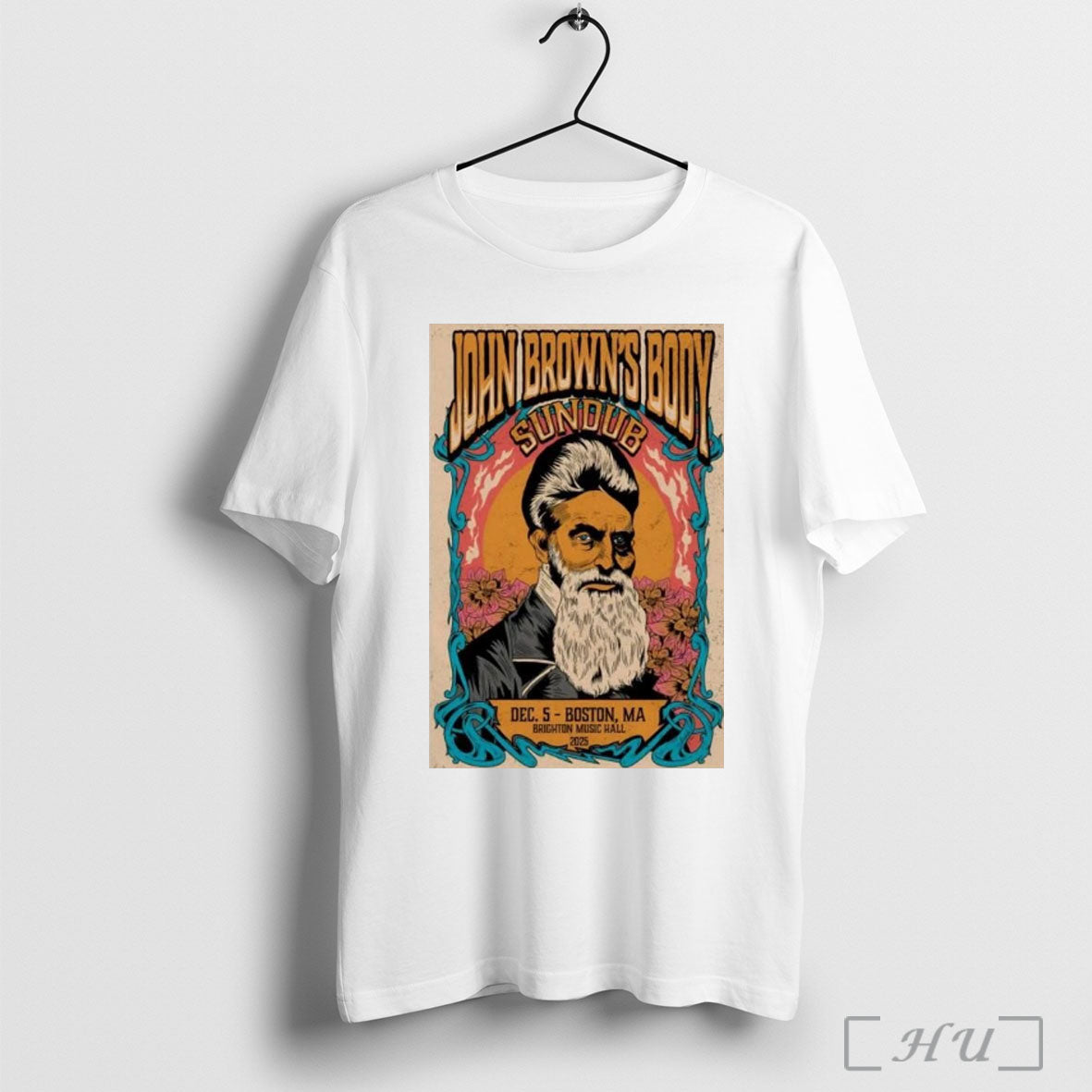 Officials John Browns Body Brighton Music Hall Boston Ma Dec 5 2025 T Shirt